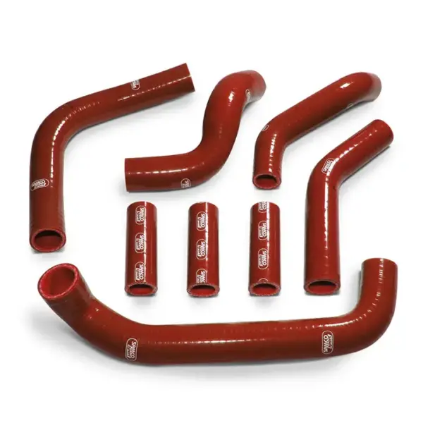 SAMCO SPORT Siliconschlauch Kit viper red für Suzuki GSXR750W GSXR1100W Modelljahr 1992-1998