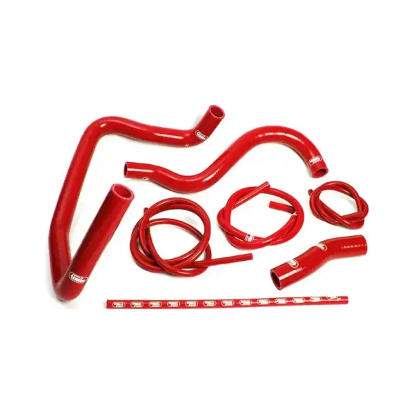 SAMCO SPORT Siliconschlauch Kit rot für Suzuki GSX1300R Hayabusa Modelljahr 1999-2007