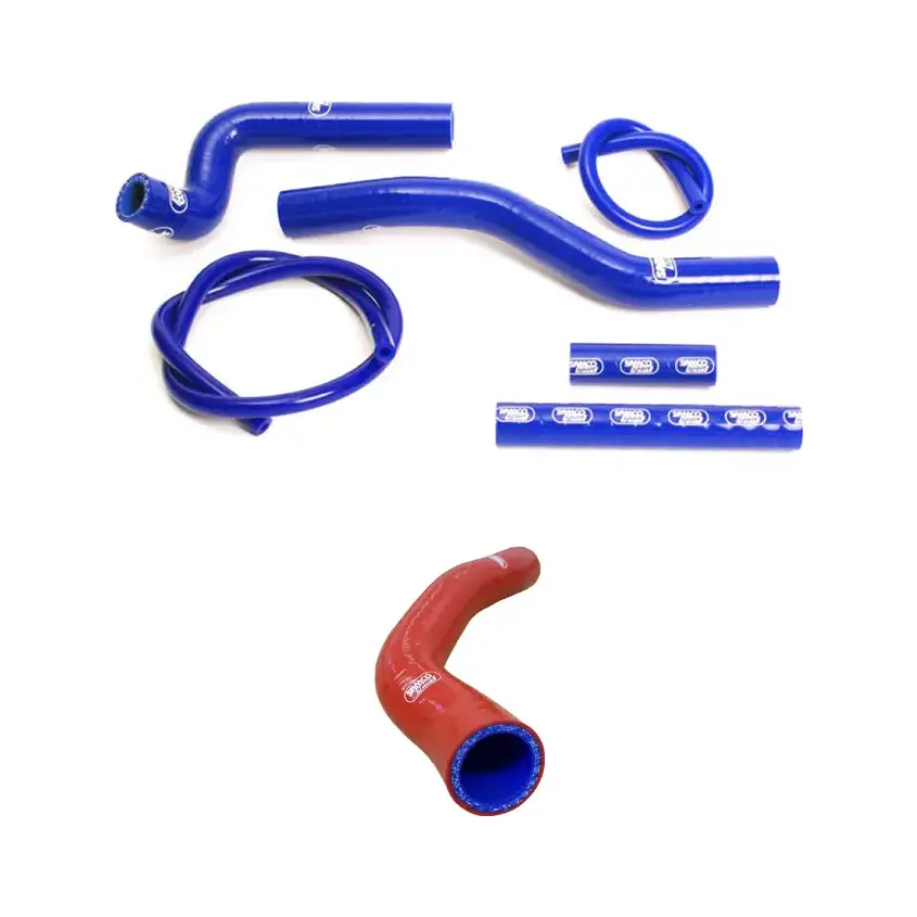 SAMCO SPORT Siliconschlauch Kit rot für Suzuki RM125 2-Takt Modelljahr 2001-2012