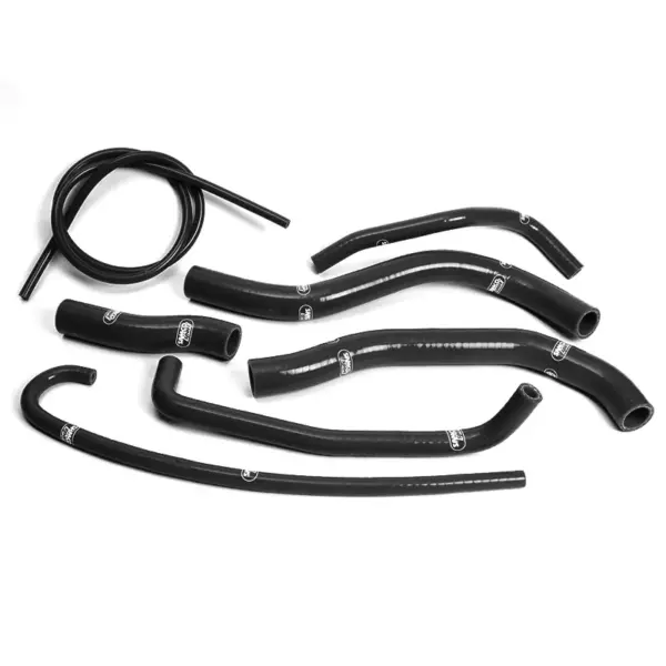 SAMCO SPORT Siliconschlauch Kit classic schwarz matt für Suzuki GSXR600 GSXR750 Modelljahr 1996-1999