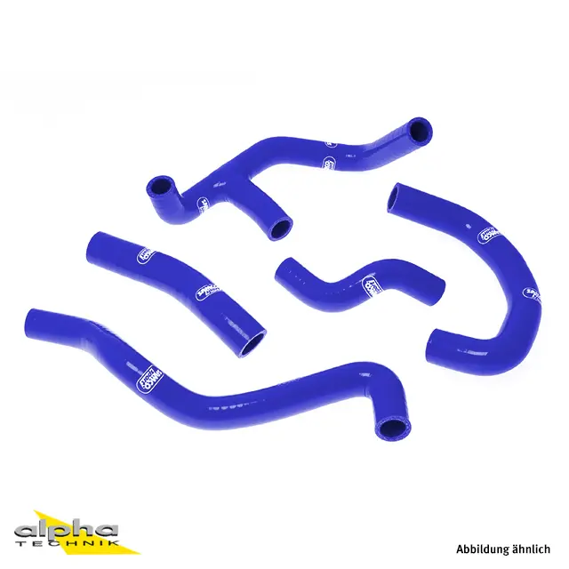 SAMCO SPORT Siliconschlauch Kit blau für Suzuki RGV250 Modelljahr 1991-1996