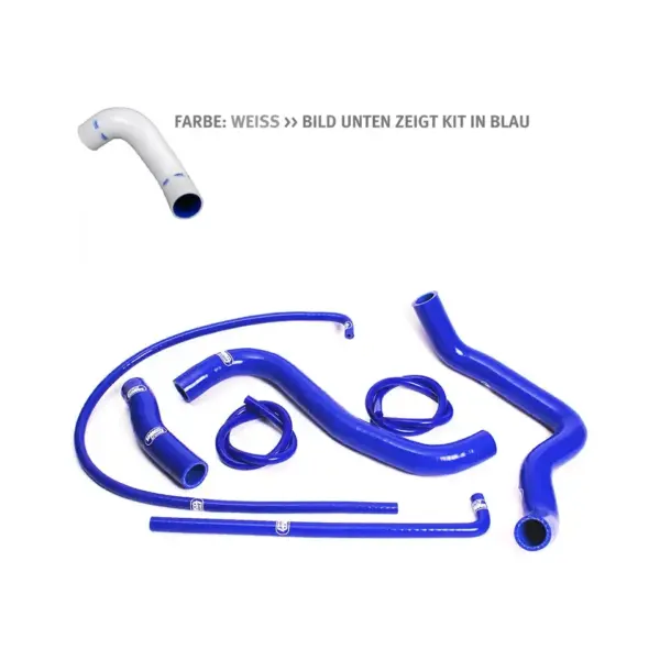SAMCO SPORT Siliconschlauch Kit weiß für Suzuki GSXR1000 Modelljahr 2007-2008