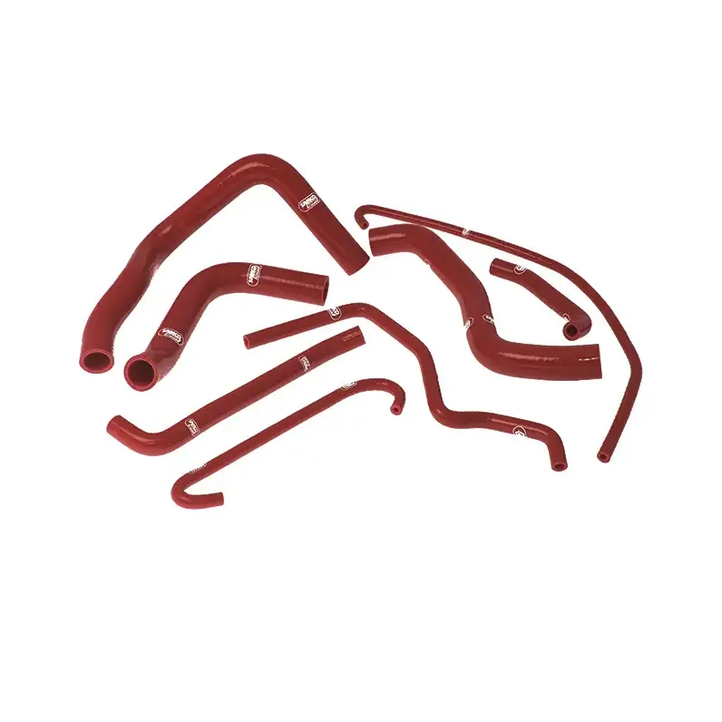 SAMCO SPORT Siliconschlauch Kit viper red für Suzuki GSXR600 GSXR750 Modelljahr 2006-2010