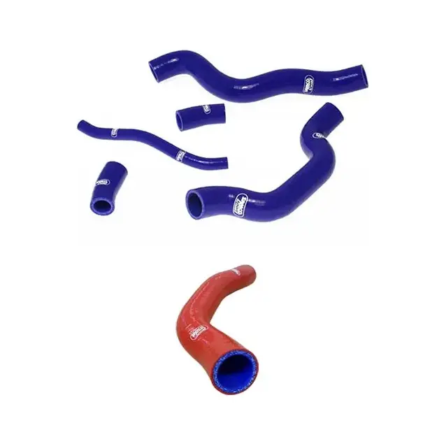 SAMCO SPORT Siliconschlauch Kit rot für Suzuki SV1000 Modelljahr 2003-2007