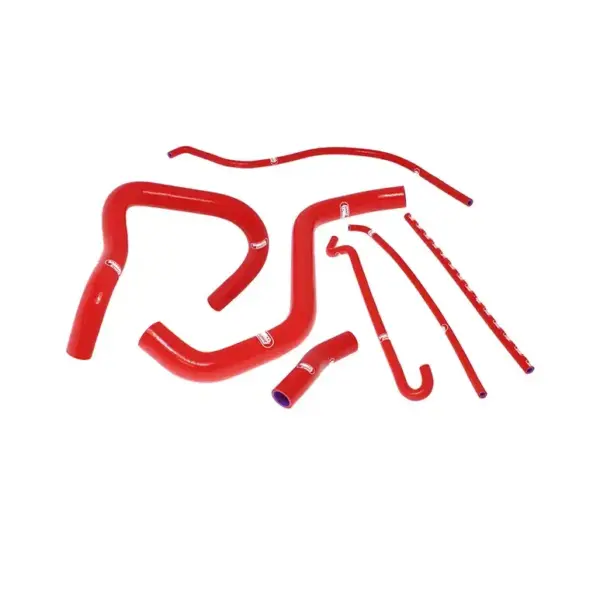 SAMCO SPORT Siliconschlauch Kit rot für Suzuki GSX1300R Hayabusa Modelljahr 2008-2019