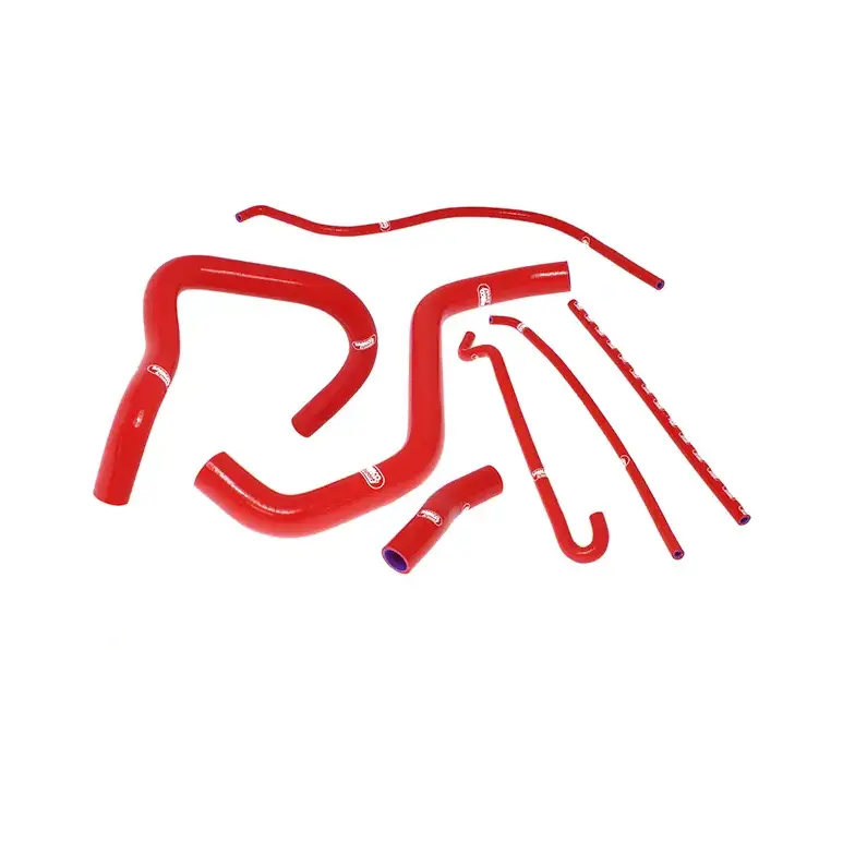 SAMCO SPORT Siliconschlauch Kit rot für Suzuki GSX1300R Hayabusa Modelljahr 2008-2019