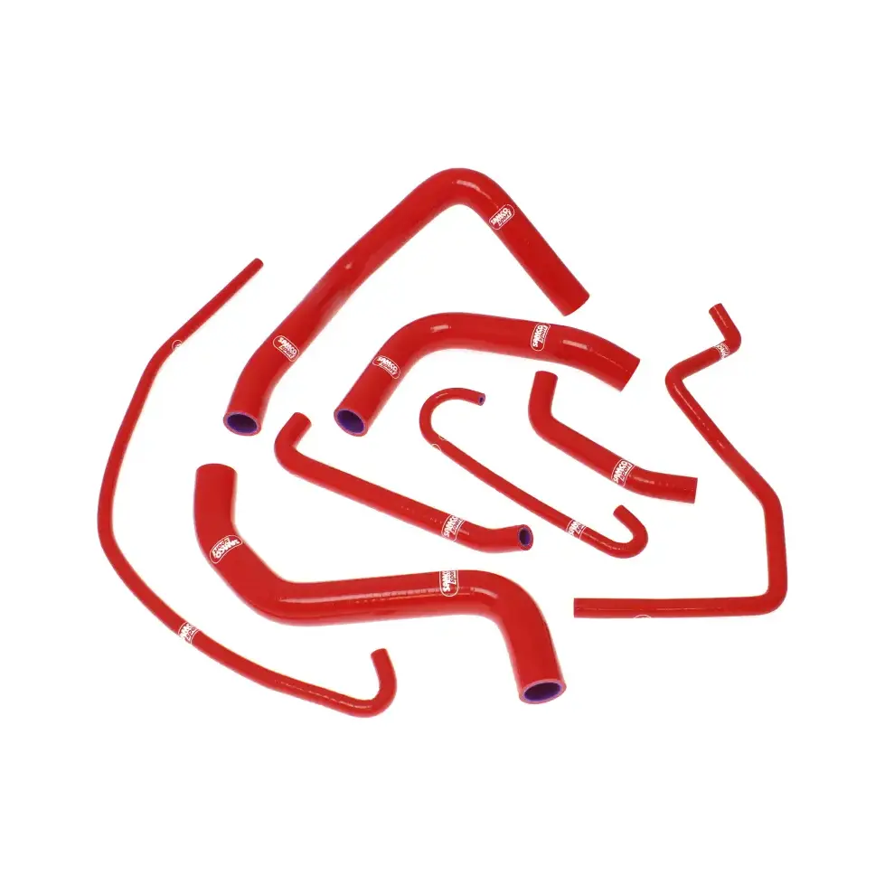 SAMCO SPORT Siliconschlauch Kit rot für Suzuki GSXR600 GSXR750 Modelljahr 2011-2024