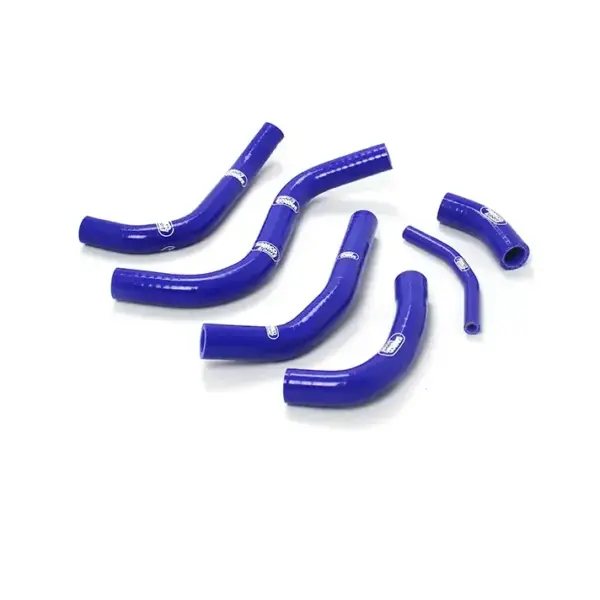 SAMCO SPORT Siliconschlauch Kit OEM Design blau für Suzuki RMZ250 Modelljahr 2013-2018