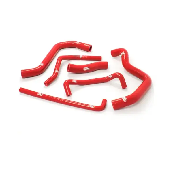 SAMCO SPORT Siliconschlauch Kit rot für Suzuki GSR600 GSR750 Modelljahr 2006-2017