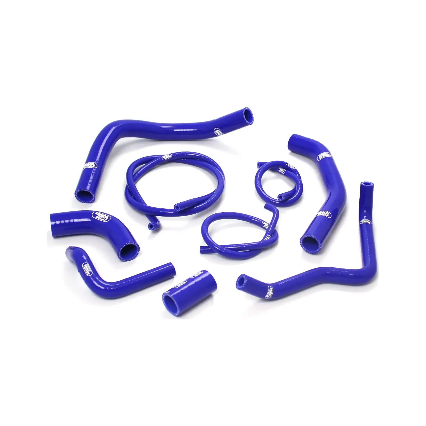 SAMCO SPORT Siliconschlauch Kit blau für Suzuki RM250 Modelljahr 1996-2000