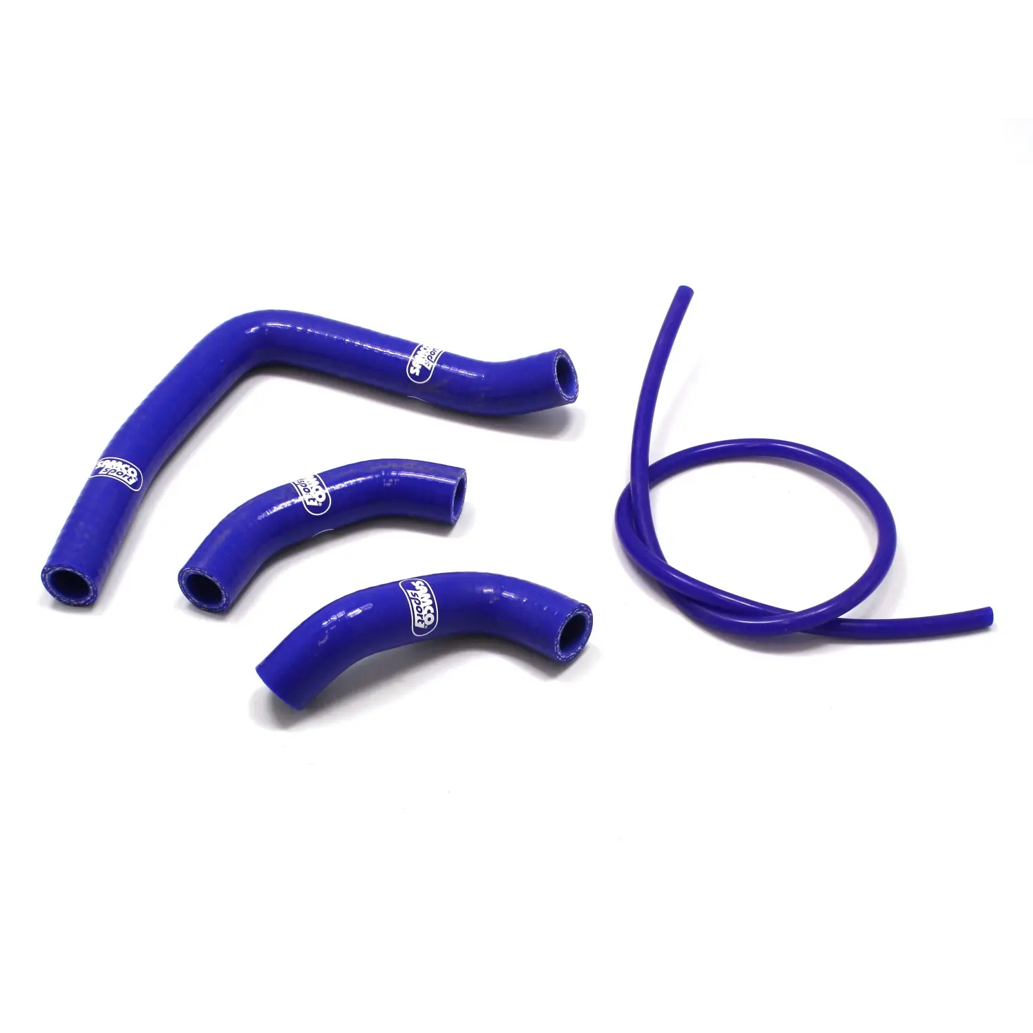 SAMCO SPORT Siliconschlauch Kit blau für Suzuki RM250 Modelljahr 1986-1987