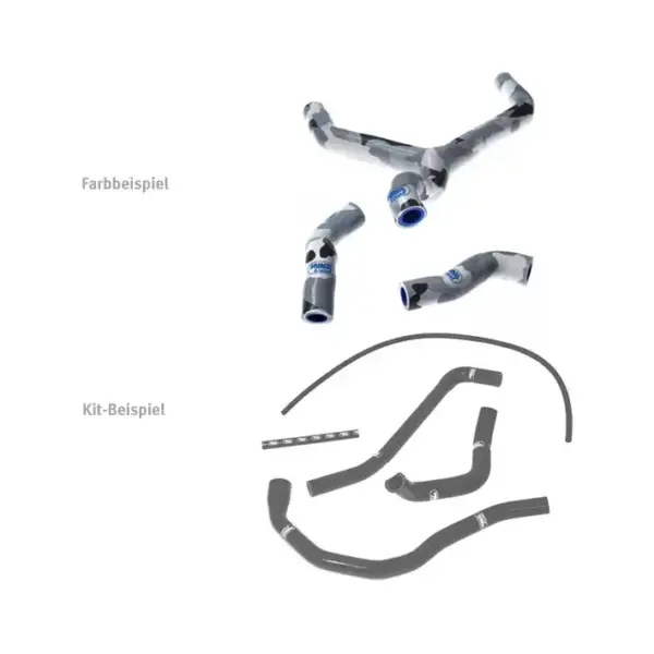 SAMCO SPORT Siliconschlauch Kit urban camouflage für Triumph Speed Triple 955i Daytona 955 Modelljahr 2002-2006