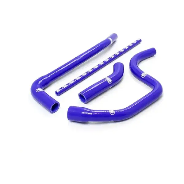 SAMCO SPORT Siliconschlauch Kit blau für Triumph Daytona 955i Speed Triple 1050i Modelljahr 2005-2010