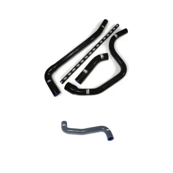 SAMCO SPORT Siliconschlauch Kit gunmetal grey für Triumph Daytona 955i Speed Triple 1050i Modelljahr 2005-2010
