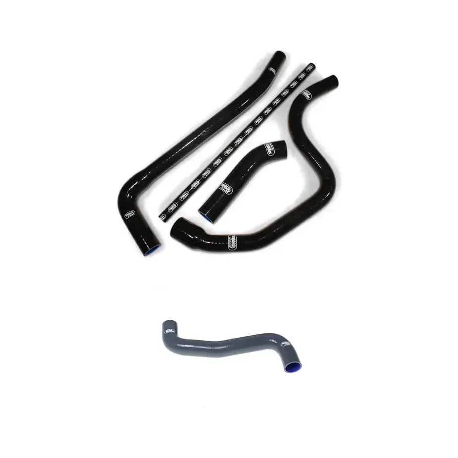 SAMCO SPORT Siliconschlauch Kit gunmetal grey für Triumph Daytona 955i Speed Triple 1050i Modelljahr 2005-2010