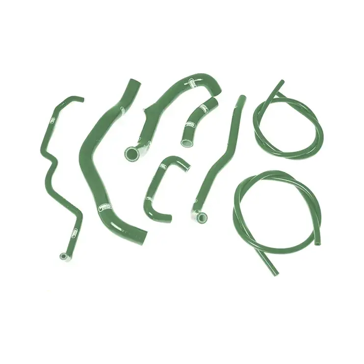 SAMCO SPORT Siliconschlauch Kit B.R. green für Triumph Street Triple R Modelljahr 2008-2012