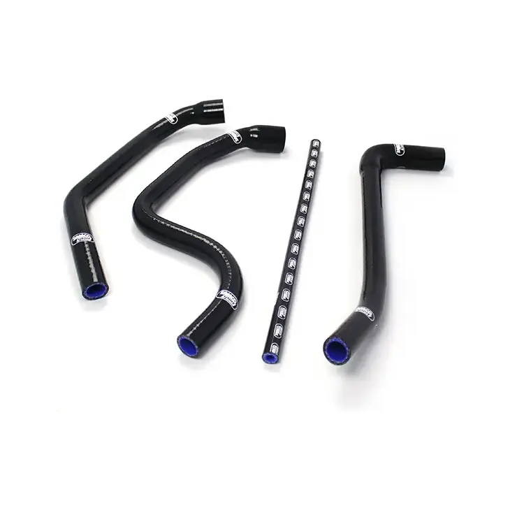 SAMCO SPORT Siliconschlauch Kit schwarz für Triumph Tiger 1050 Modelljahr 2007-2012