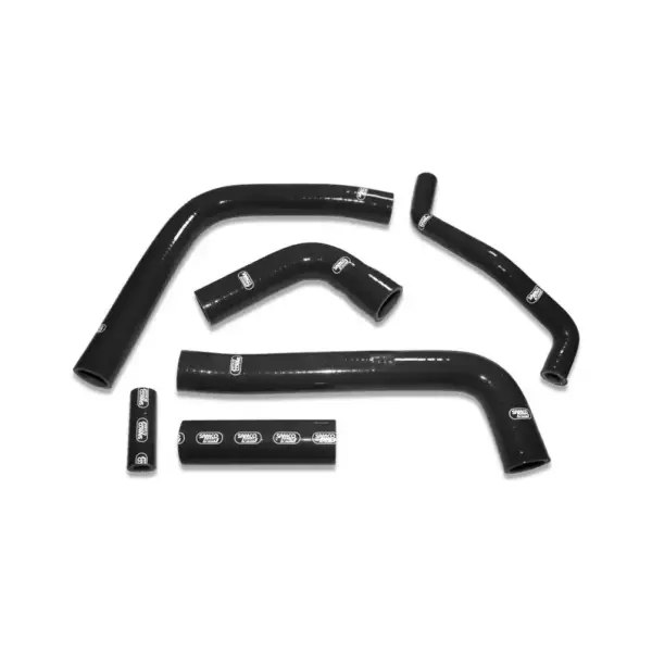 SAMCO SPORT Siliconschlauch Kit schwarz für Yamaha YZF600R6 Modelljahr 1999-2002