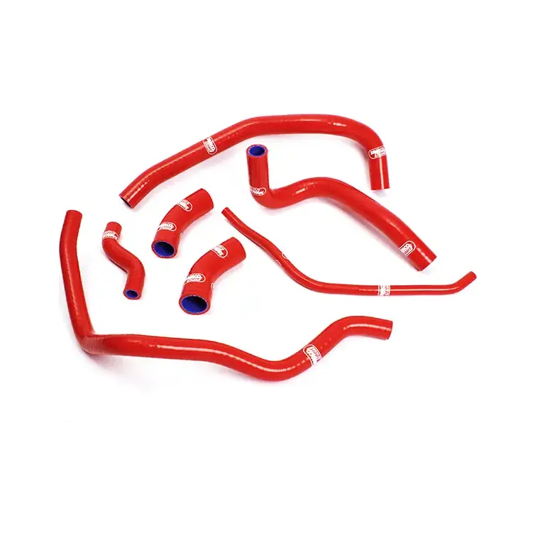 SAMCO SPORT Siliconschlauch Kit rot für Yamaha V Max 1200 Modelljahr 1985-2007