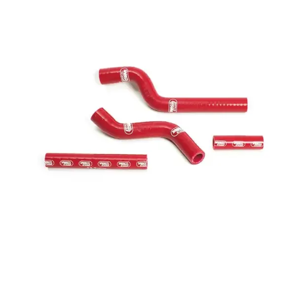 SAMCO SPORT Siliconschlauch Kit rot für Yamaha YZ250F Modelljahr 2007-2009