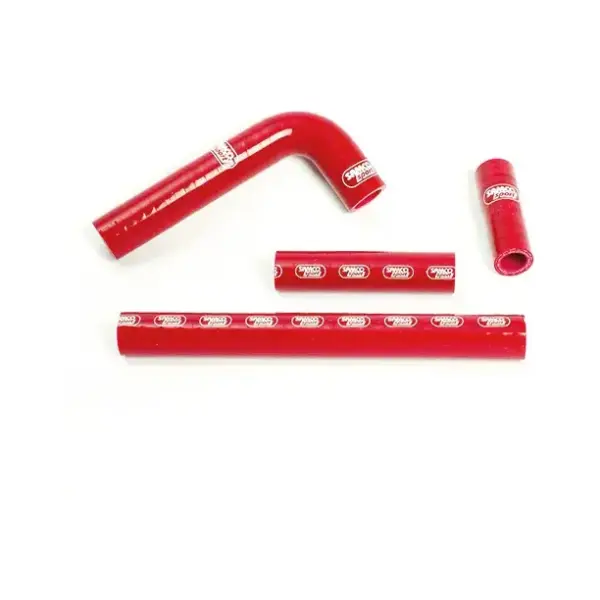 SAMCO SPORT Siliconschlauch Kit rot für Yamaha WR400F YZ400F WR426F YZ426F Modelljahr 1998-2002