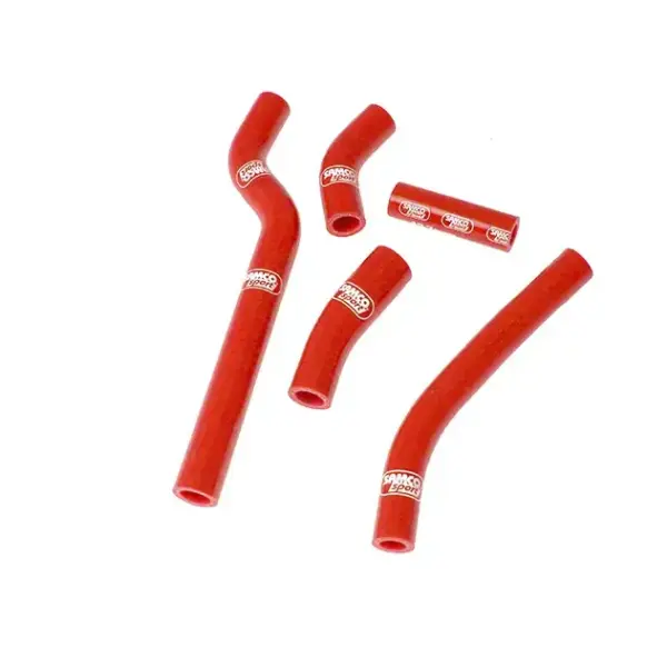 SAMCO SPORT Siliconschlauch Kit rot für Yamaha YZ250F Modelljahr 2006