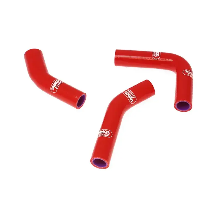 SAMCO SPORT Siliconschlauch Kit rot für Yamaha RD250LC RD350LC Modelljahr 1980-1985