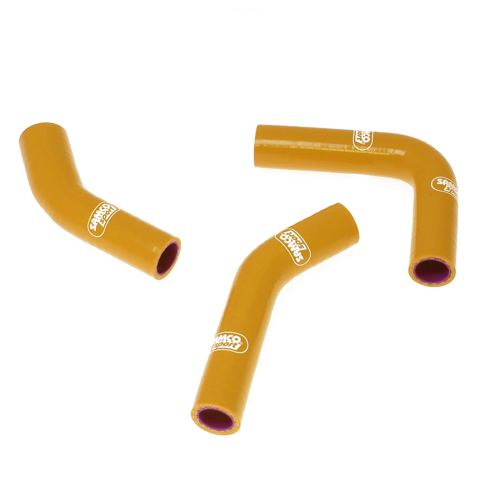 SAMCO SPORT Siliconschlauch Kit orange für Yamaha RD250LC RD350LC Modelljahr 1980-1985
