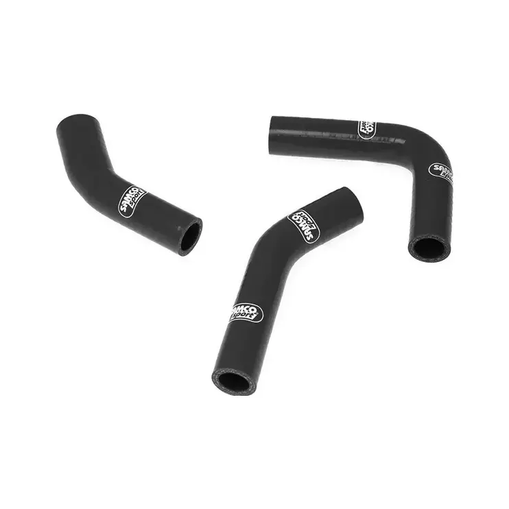 SAMCO SPORT Siliconschlauch Kit schwarz für Yamaha RD250LC RD350LC Modelljahr 1980-1985