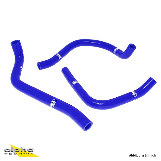 SAMCO SPORT Siliconschlauch Kit blau für Yamaha TZ250 Modelljahr 2000-2008
