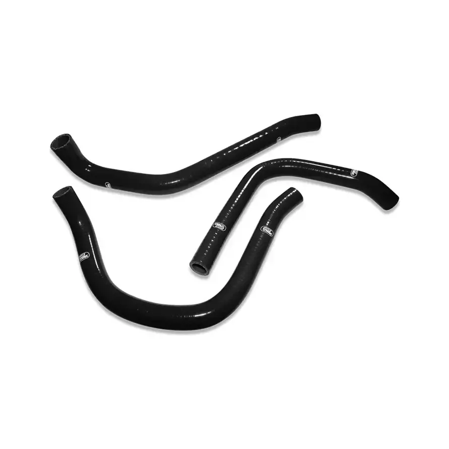 Alpha Technik SAMCO SPORT Siliconschlauch Kit schwarz für Yamaha TZ250 Modelljahr 2000-2008