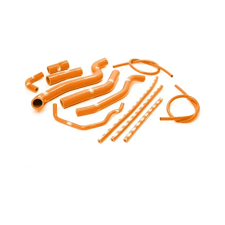 SAMCO SPORT Siliconschlauch Kit orange für Yamaha FZ1 Fazer Modelljahr 2006-2011