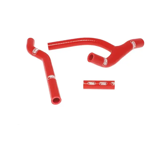 SAMCO SPORT Siliconschlauch Kit rot für Yamaha WR250F Modelljahr 2007-2014