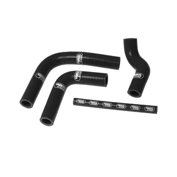 SAMCO SPORT Siliconschlauch Kit schwarz für Yamaha TZ250 TZ350 Modelljahr 1979-1980