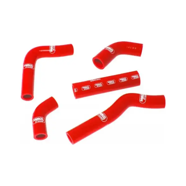 SAMCO SPORT Siliconschlauch Kit rot für Yamaha RD500LC Modelljahr 1984-1987