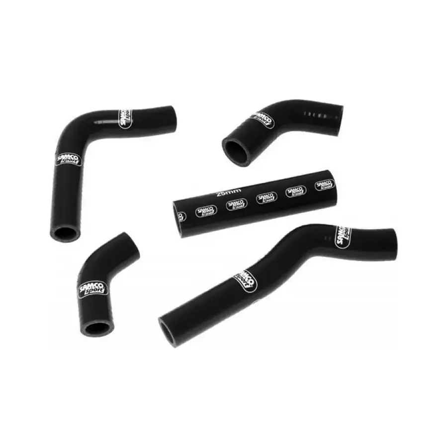 SAMCO SPORT Siliconschlauch Kit schwarz für Yamaha RD500LC Modelljahr 1984-1987