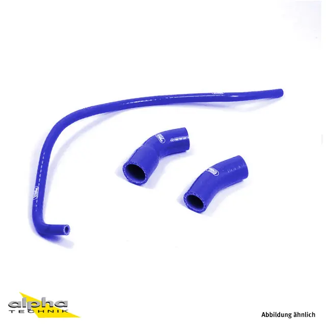 SAMCO SPORT Siliconschlauch Kit blau für Yamaha MT10 / YZF-R1M Modelljahr 2015-2024