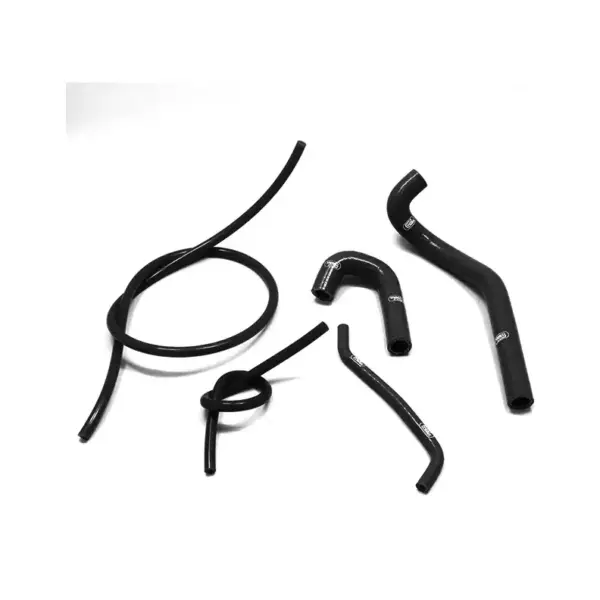 SAMCO SPORT Siliconschlauch Kit schwarz für Yamaha WR125X WR125R Modelljahr 2009-2018