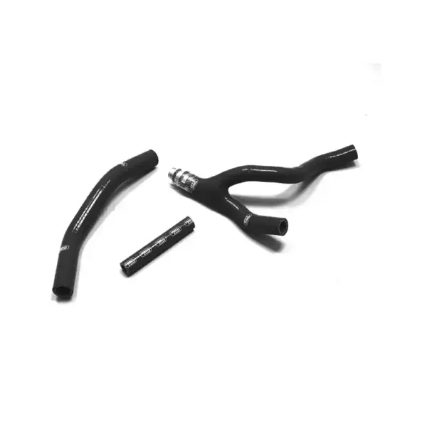SAMCO SPORT Siliconschlauch Kit schwarz für Yamaha WR250F YZ250FX Modelljahr 2015-2019