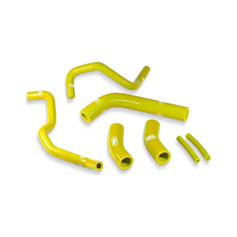 SAMCO SPORT Siliconschlauch Kit gelb für Yamaha MT07 MT07 Moto Cage MT07 Tracer MT07 A Tracer 700 XSR 700