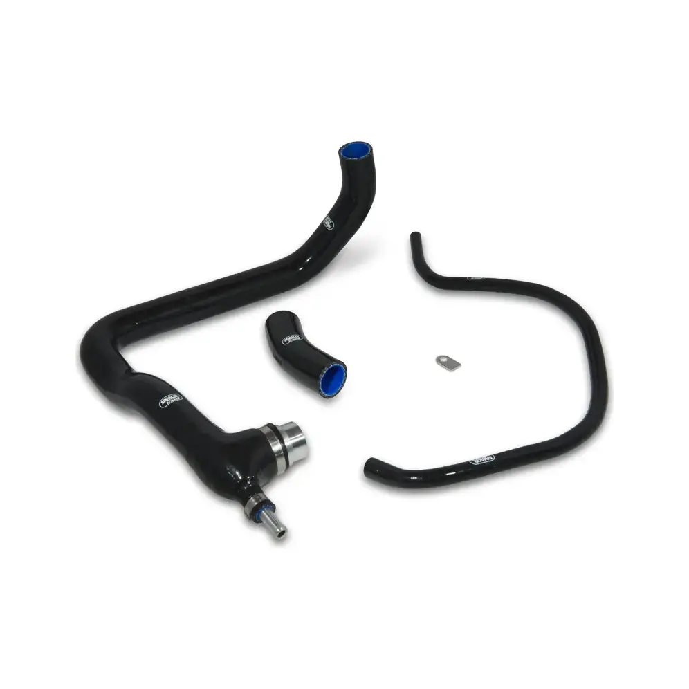SAMCO SPORT Siliconschlauch Kit Thermostat Bypass schwarz für Yamaha YZF-R1/M, 2015-2019