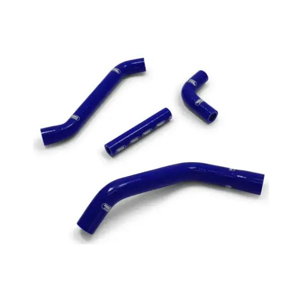 SAMCO SPORT Siliconschlauch Kit OEM Design blau für Yamaha WR450F YZ450F Elec Start Modelljahr 2018-2022