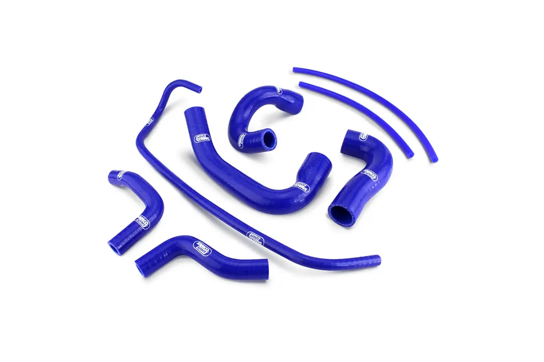 SAMCO SPORT Siliconschlauch Kit blau für Yamaha MT09 Tracer 9 GT XSR900 Modelljahr 2021-2024