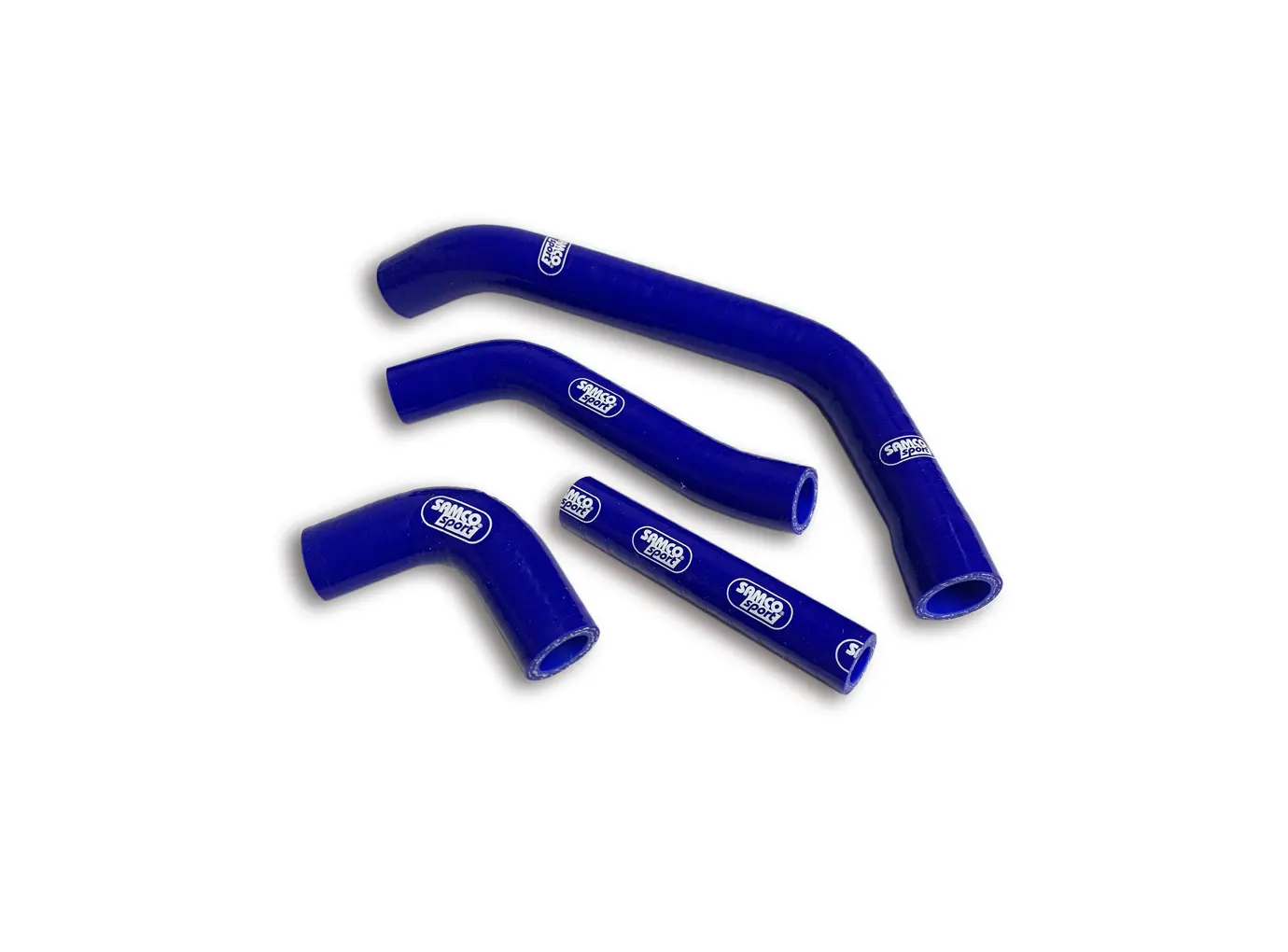SAMCO SPORT Siliconschlauch Kit OEM Design blau für Yamaha YZ450F Modelljahr 2023